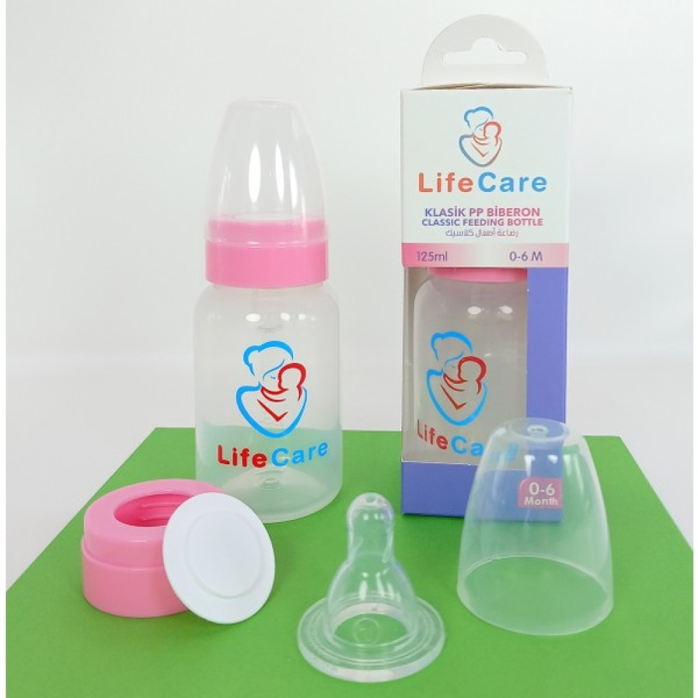 Life Care Pp Biberon 125ML Pembe - 125 ml Biberon Fiyatı