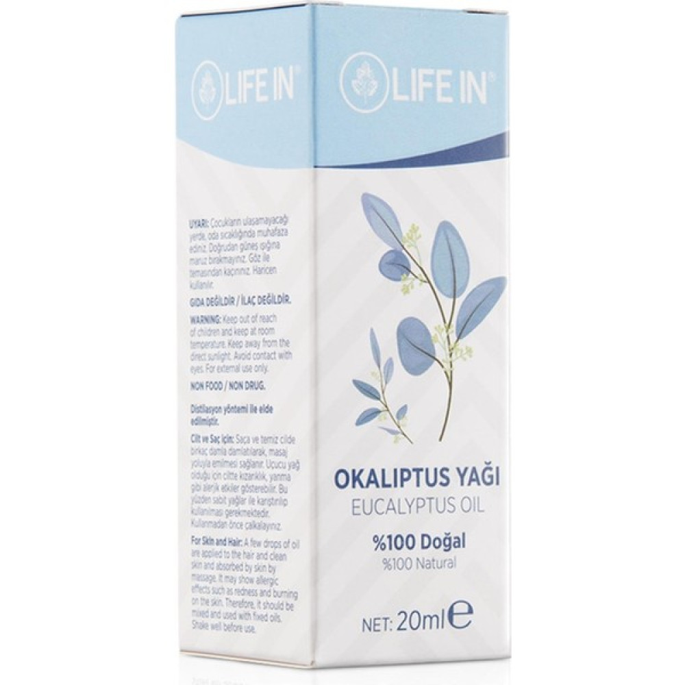 Life In Okaliptus Yağı 20 ml - 102 Oto Boyaları Fiyatı