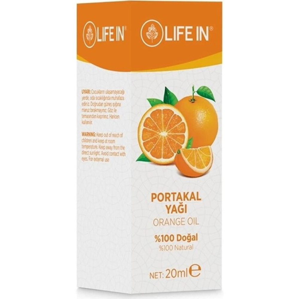 Life In Portakal Yağı 20 ml Bitkisel Yağlar Fiyatı