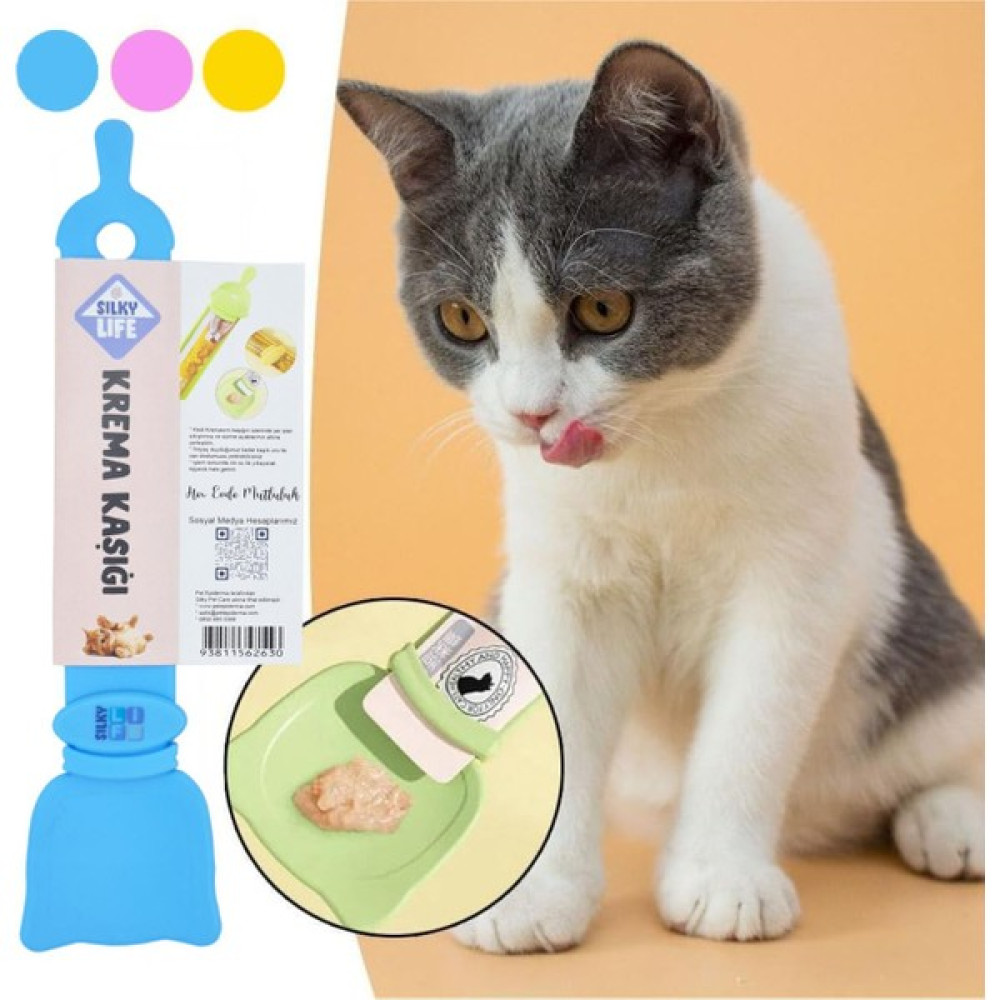 Life - Kedi Krema / Pasta Kaşığı - Mavi Oto Boyaları Fiyatı