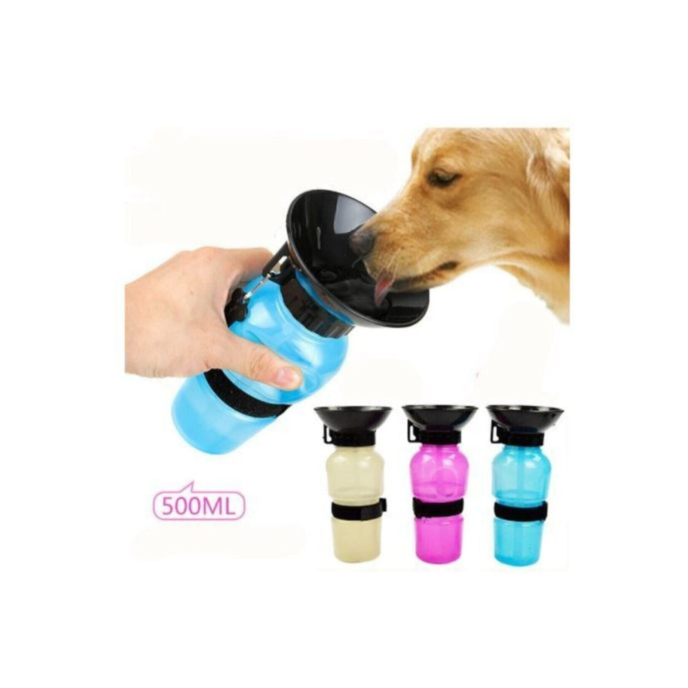 LİFE PETMARKET 500ml Köpek Seyahat Suluğu Su Şişesi (MAVİ) Evcil Hayvan Ürünleri Fiyatı