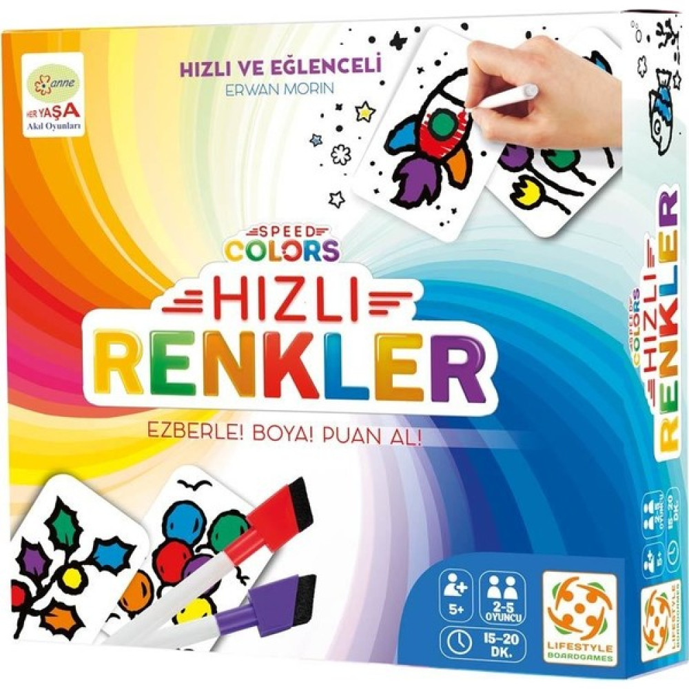 Life Style Hızlı Renkler (Speed Colors) Oyun Takımları Fiyatı