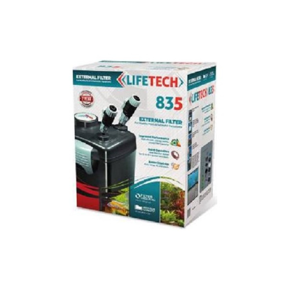 Life Tech 835 Dış Filtre 1000Lt/Saat 3 Sepetli Dolu Evcil Hayvan Ürünleri Fiyatı