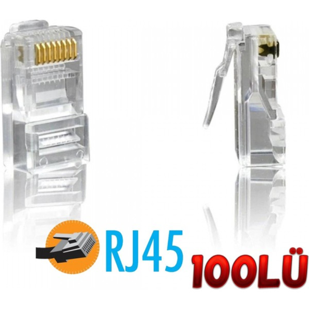 Life Teknoloji 100LÜ Paket Cat5-6 Jack RJ45 Konnektör - Beyaz SSD / Solid State Drive Fiyatı