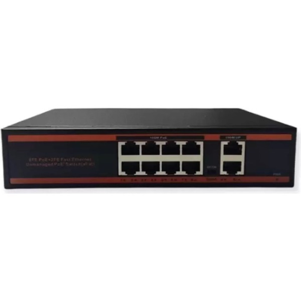Life Teknoloji 8 Port Poe Switch 2 Uplink - 8 Port Poe Switch 8+2 150W Watt Hub & Switch Fiyatı