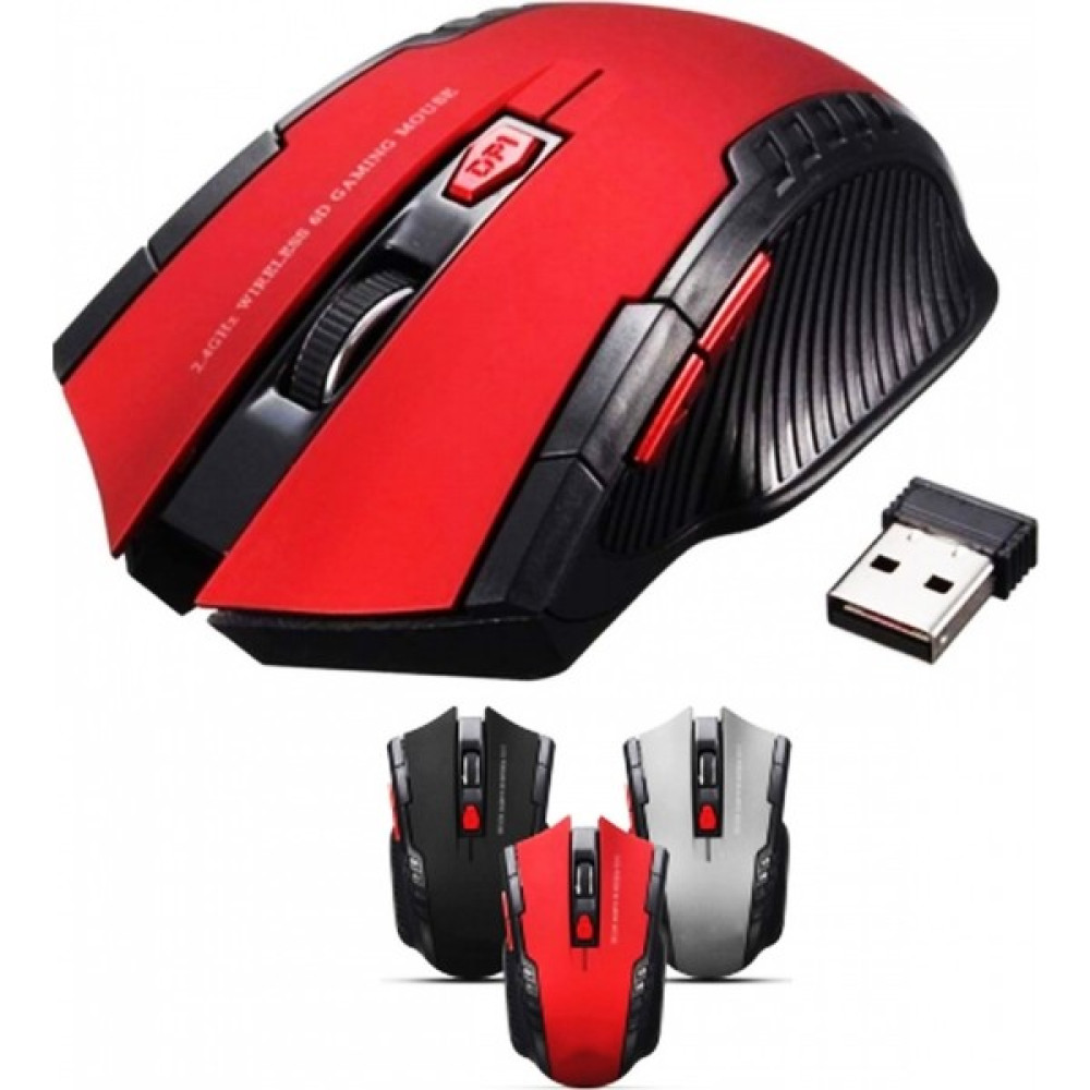 Life Teknoloji C-19 6 Tuşlu Gaming Oyuncu Wireless Kablosuz Mouse - Kırmızı Klavye - Mouse Fiyatı