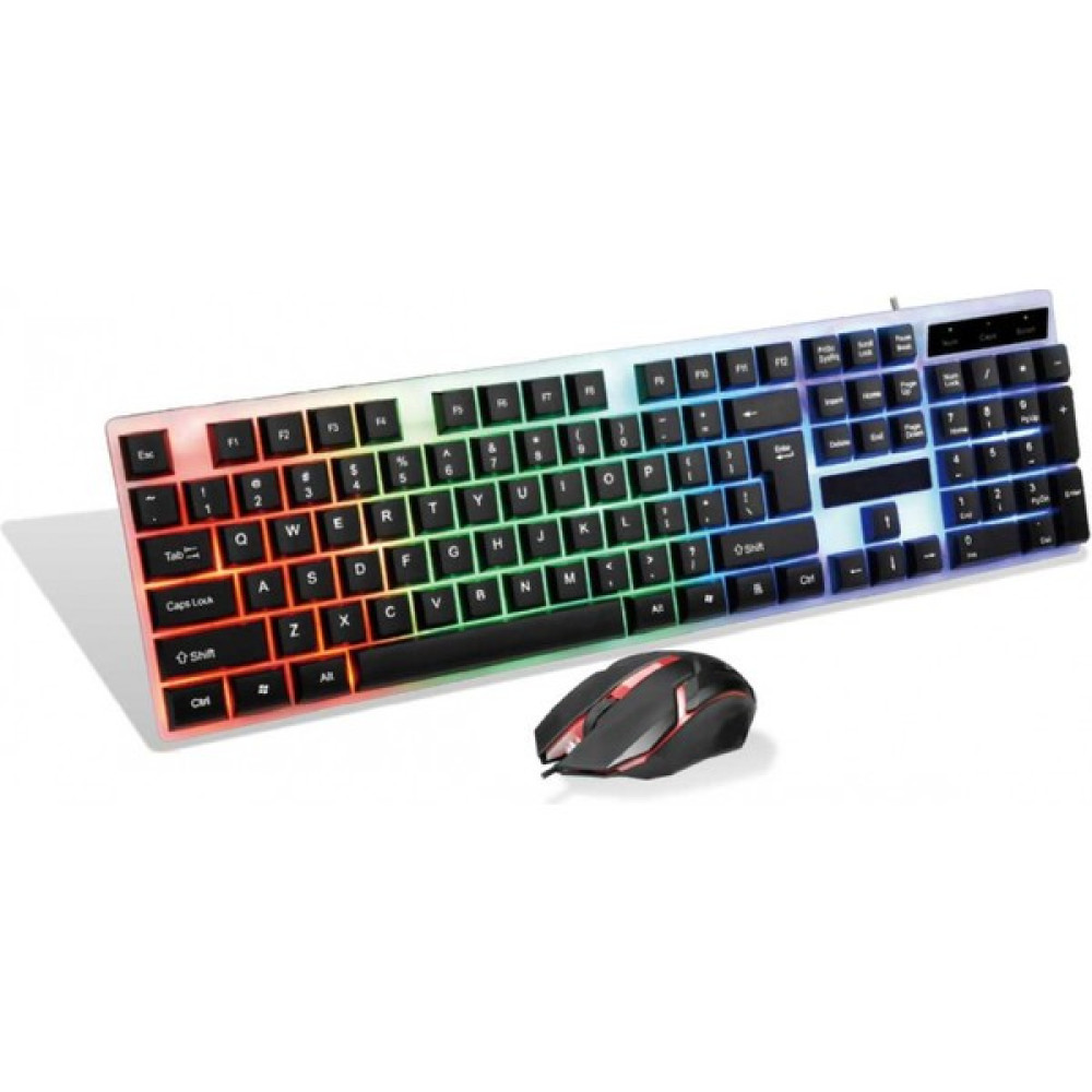 Life Teknoloji Concord C-5928 Oyuncu Rainbow/usb/rgb Işıklı Klavye Mouse Türkçe Q - Siyah Klavye - Mouse Fiyatı
