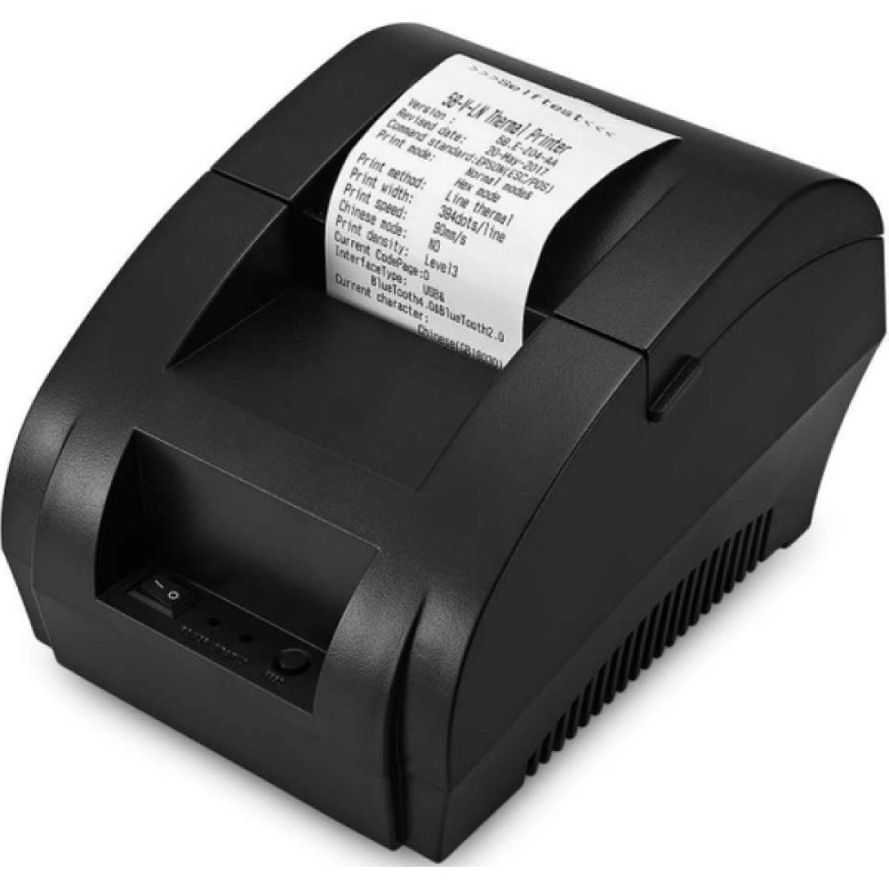 Life Teknoloji Zjiang POS-5890K 58MM Termal Makbuz ve Adisyon Barkod Yazıcı - Siyah Yazıcılar Fiyatı