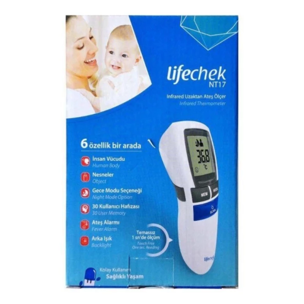 Lifechek Nt17 Infrared Alindan Ates Olcer Ateş Ölçer Fiyatı