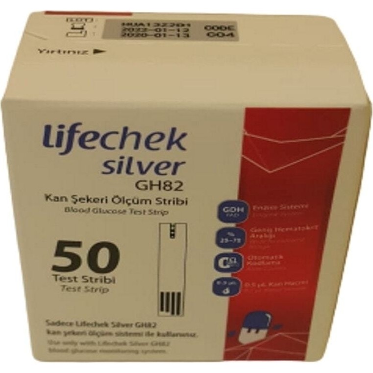 Lifechek Silver Gh82 kaan şeekeri Ölçüm Stribi 50 Adet Diğer Fiyatı