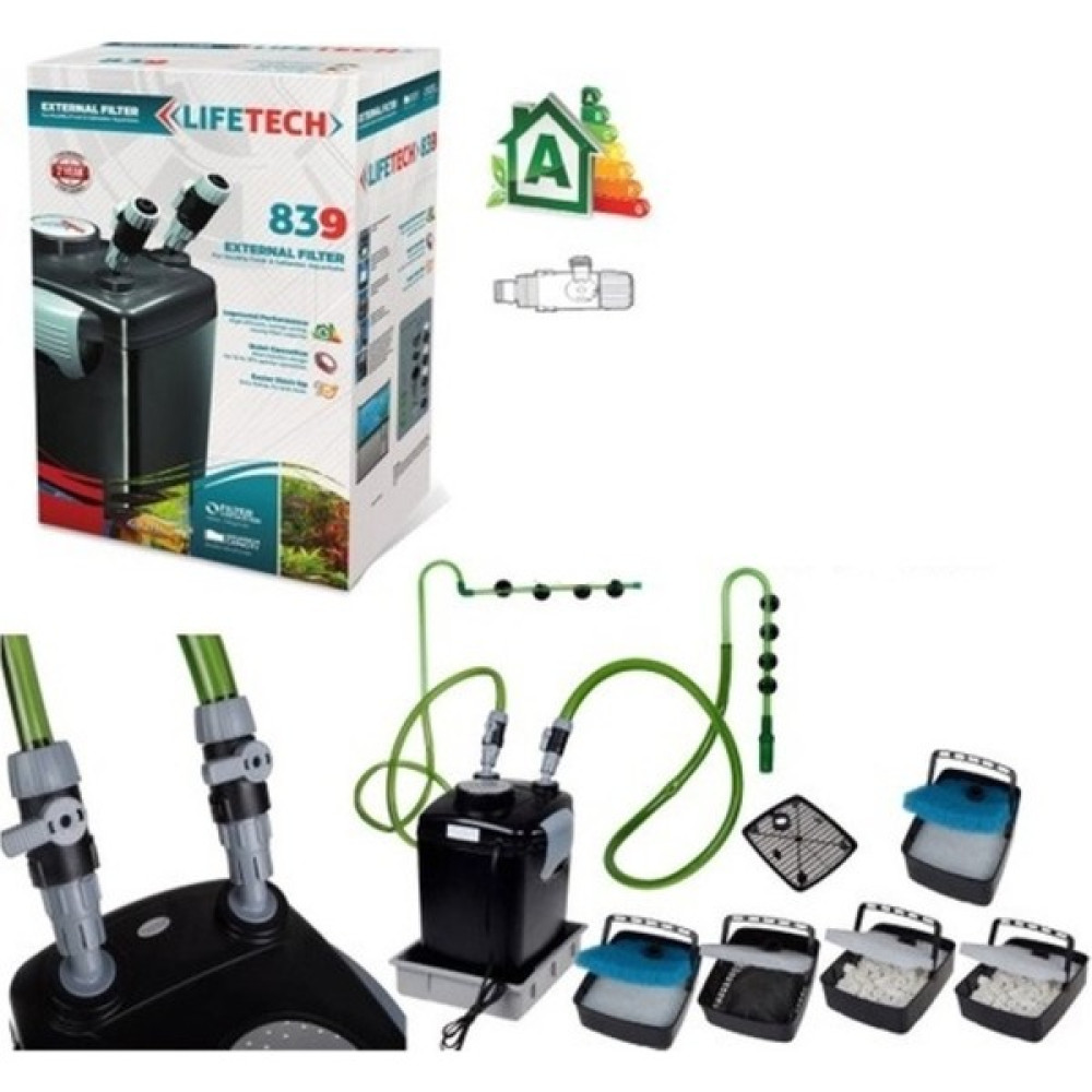 Lifetech 839 Dış Filtre 1500 Litre Dolu - Yeni Kasa Evcil Hayvan Ürünleri Fiyatı