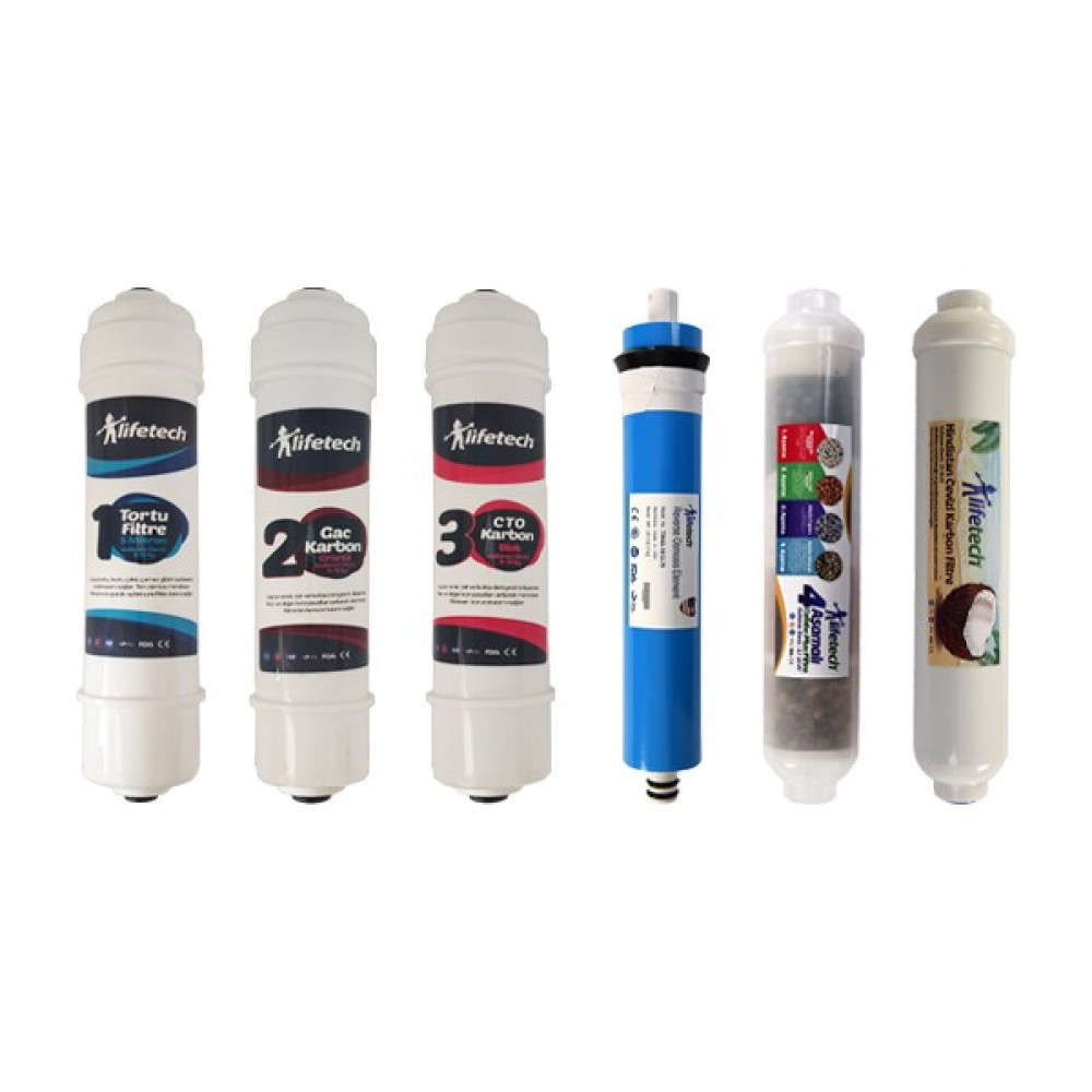 Lifetech 9 Aşama Inline Quick Filtre Seti (Kapalı Kasa Model) Membran Filtreli Bahçe Makinesi Aksesuar & Yedek Parça Fiyatı
