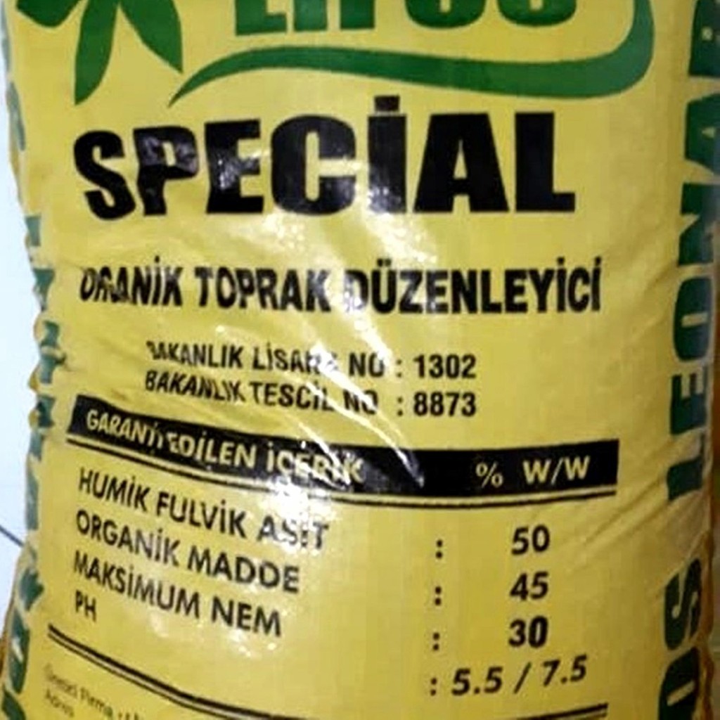 Lifos Leonardit Organik Toprak Düzenleyici 25KG Diğer Fiyatı