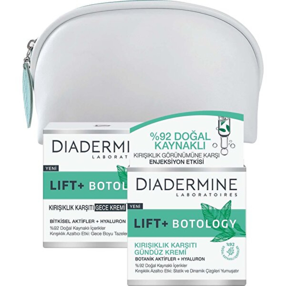 Lift+ Botology Gündüz Kremi + Gece Kremi + Makyaj Çantası Gece Kremleri Fiyatı