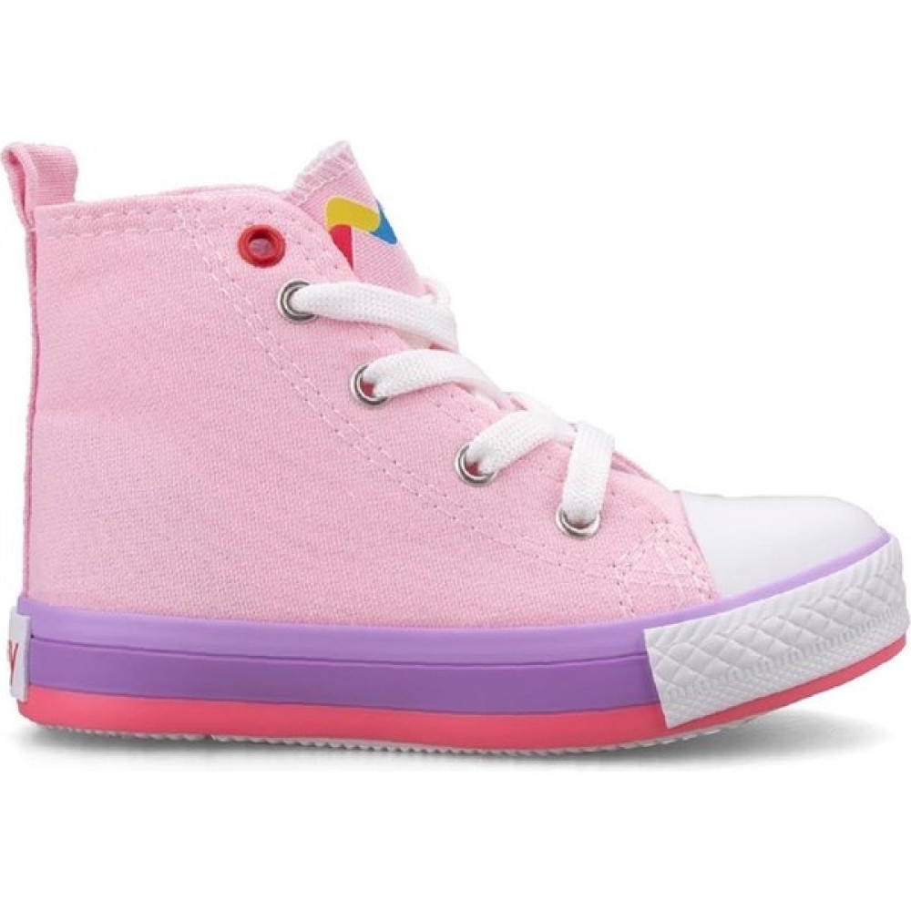 Liger Unisex Çocuk Keten Uzun Convers Modeli Cırtlı Sneaker Spor Ayakkabı Pembe (26-30) Erkek Çocuk Günlük Ayakkabısı Fiyatı