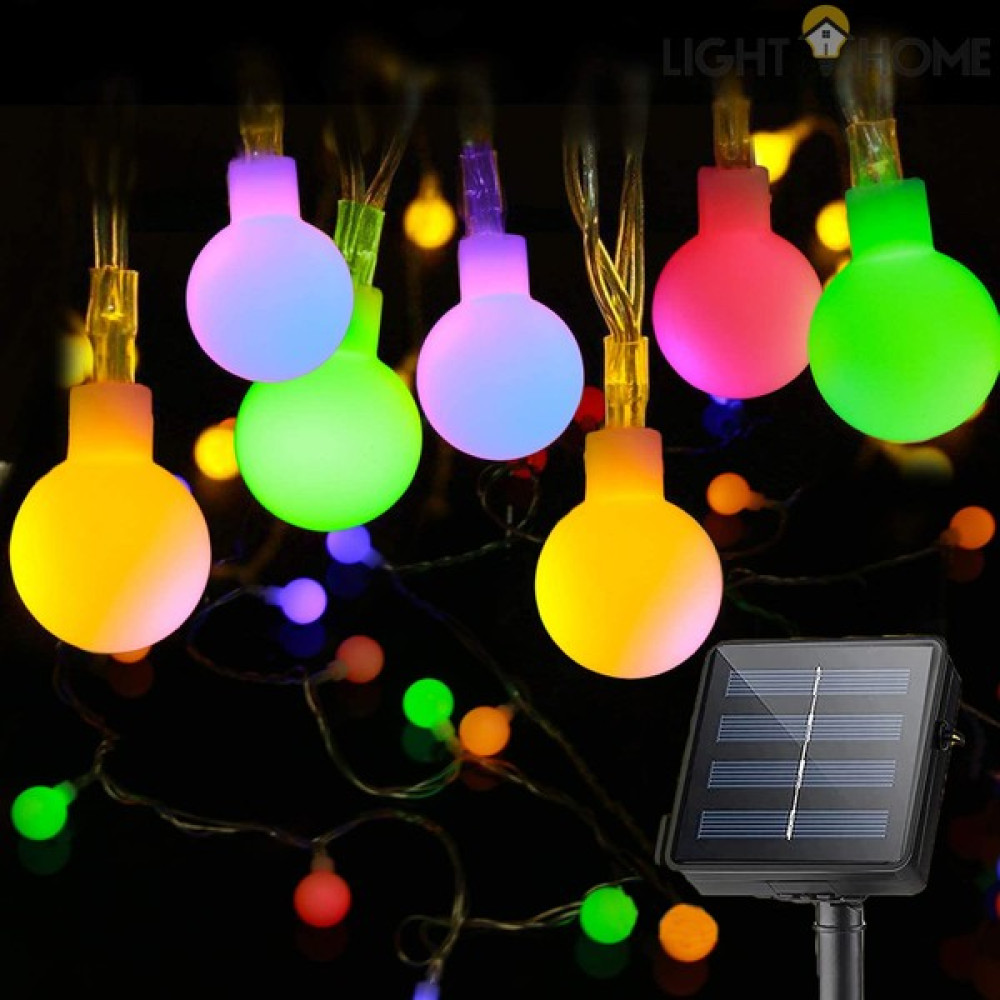 Light Home 50 Led 7 Metre Tüm Renkler Kristal Güneş Enerjili Led Işık Solar Bahçe Teras Balkon Ağaç Lambası Aydınlatması - Renkli Dış Mekan & Bahçe Oyuncakları Fiyatı