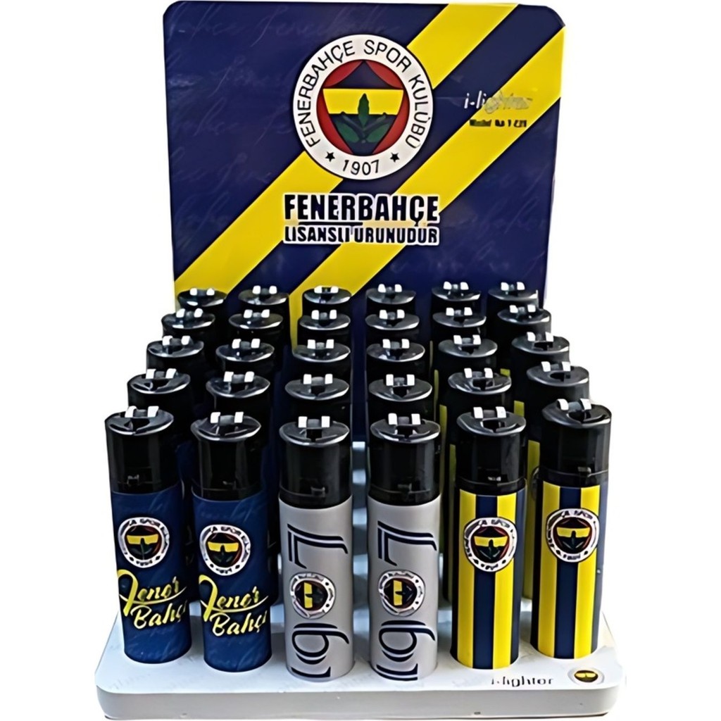 Lighter Taraftar Çakmak Taşlı 30 Adet - Çok Renkli Diğer Fiyatı