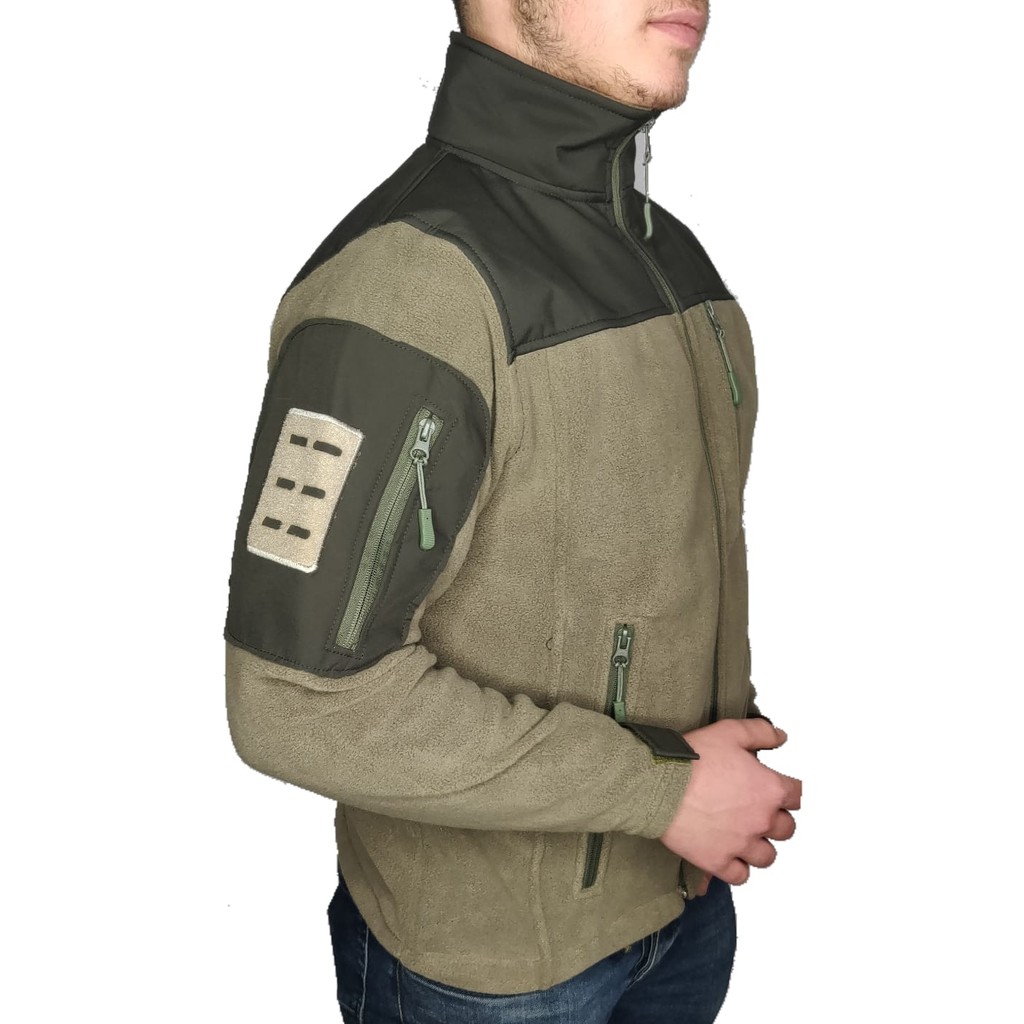 LIGHTINGHM Askeri Erkek Haki Tactical Softshell Polar Ceket 2021 Sezonsuz Çok Cepli Tasarım Giyim & İç Giyim Fiyatı