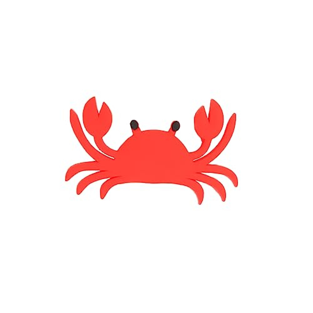 LIGHUFEIC Charm Accessory Compatible with Bogg Bags,Cute Decorative Charm Decorative Charm Insert Bag,Personalize Your Tote Bag with Decorative(Crab)