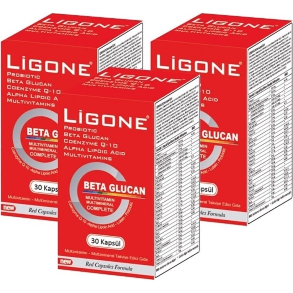 Ligone Beta Glucan 30 Kapsül 3x - 1 Diğer Fiyatı