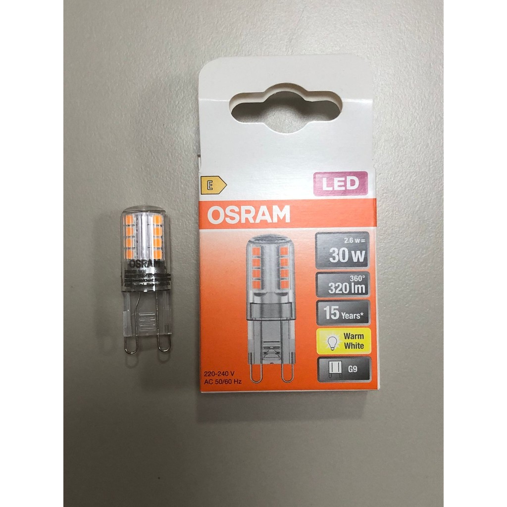 Liğtex 5 Adet Osram G9 LED 2.6W =30W 320 Lümen 2700 Kelvin Sarı Diğer Fiyatı