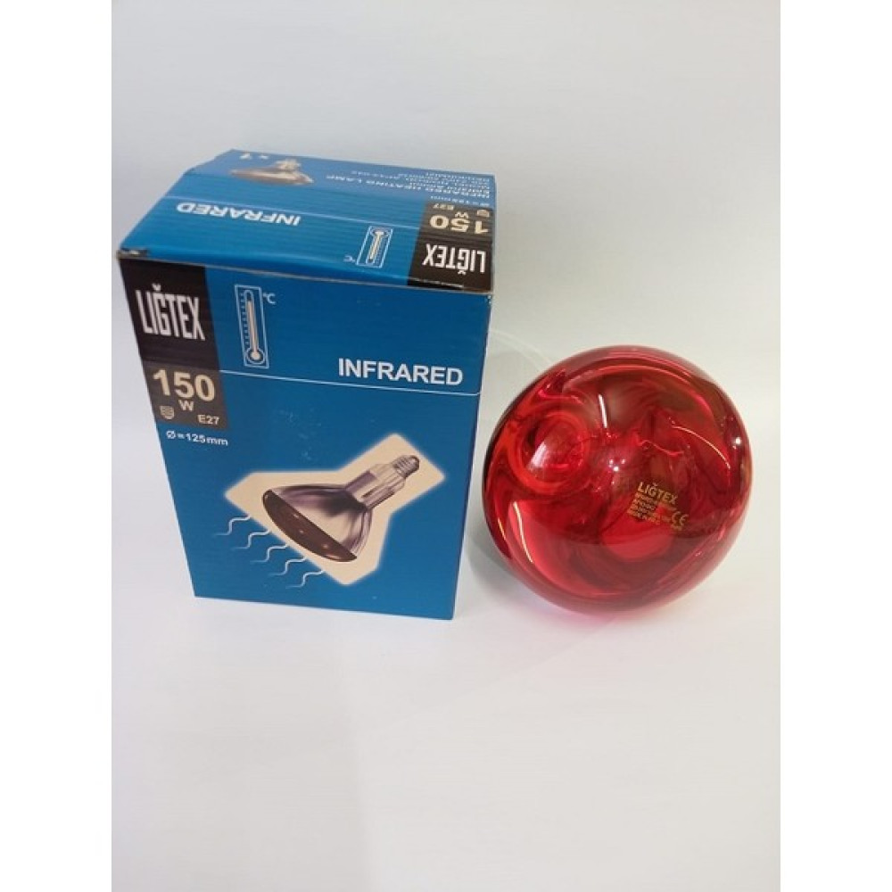 Lıgtex Infrared Isıtıcı Lamba 150 Watt Kümes Isıtıcı Ampül - Kırmızı Elektrik ve Aydınlatma Fiyatı