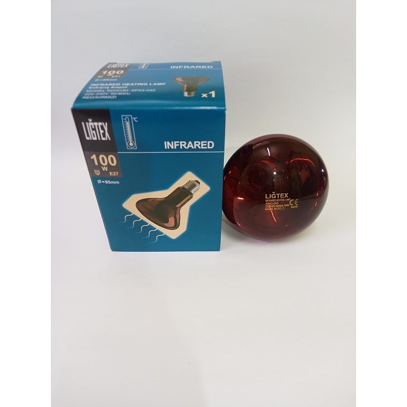 Liğtex Infrared Lamba Isıtıcı Kırmızı Lamba 100 W Diğer Fiyatı