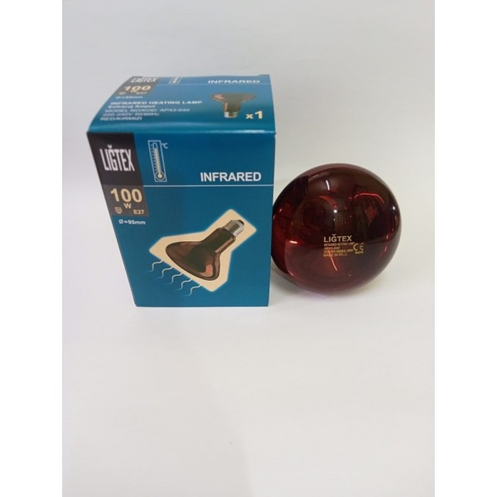 Lıgtex Lığtex Infrared Lamba Isıtıcı Kırmızı Lamba 100 W Elektrik ve Aydınlatma Fiyatı