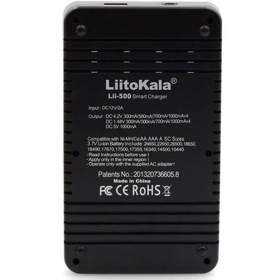 LiitoKala Lii-500 Akıllı Şarj Cihazı