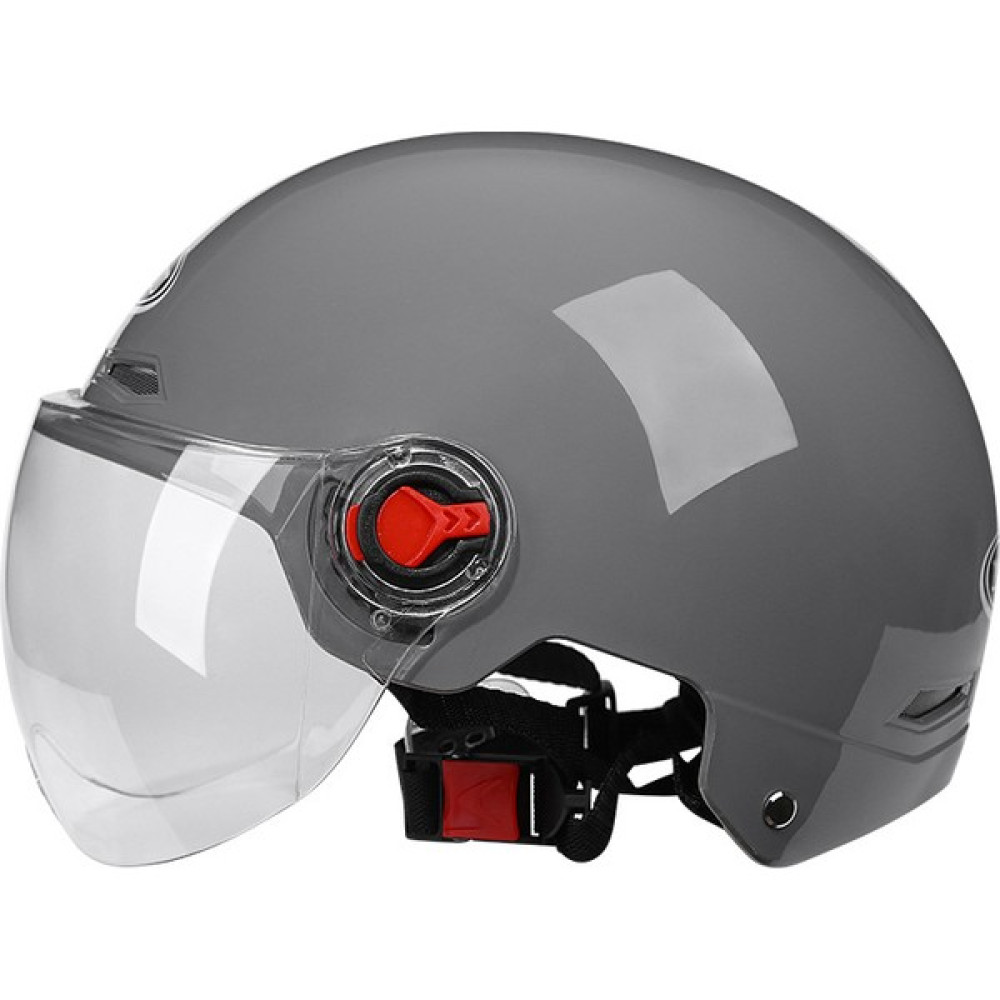 Like Life Kask Motosiklet Yarım Kask Gibi Emniyet Kaskı (Yurt Dışından) - Gri Motorsiklet Kaskları Fiyatı