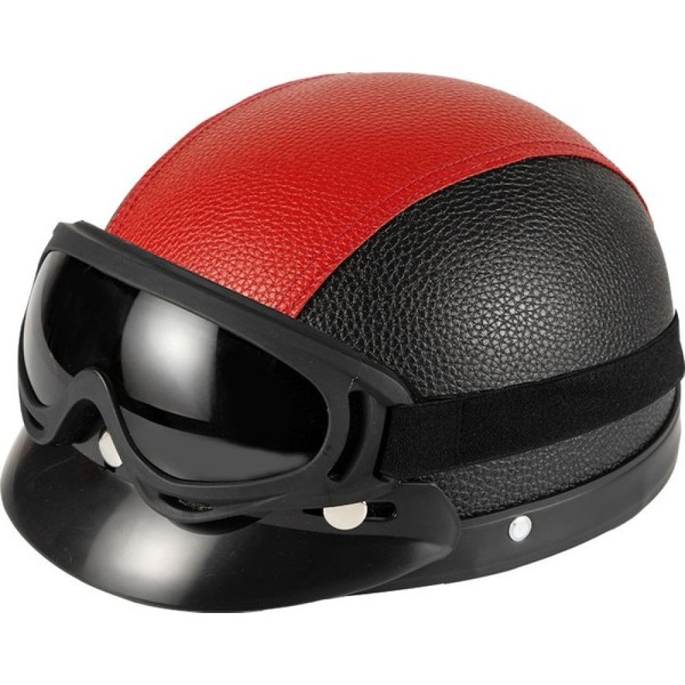 Like Life Koruyucu Kask Yarım Kask(Yurt Dışından) - Standart - 0 RH (-) Kırmızı Motorsiklet Kaskları Fiyatı