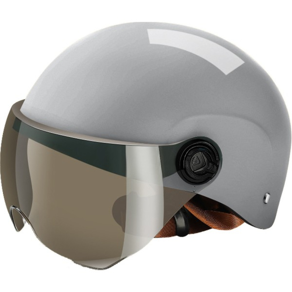 Like Life Life Kask Motosiklet Yarım Kask Gibi (Yurt Dışından) - Gri Motorsiklet Kaskları Fiyatı