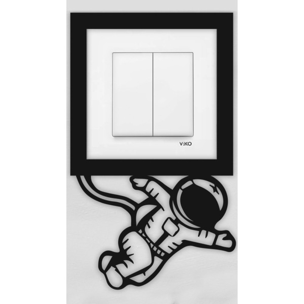 Liko Studio Ahşap Priz Süsü - Astronot Priz Anahtar Kenarı Çerçevesi Ahşap Mdf Priz Astronot Ev & Dekorasyon Aksesuarları Fiyatı