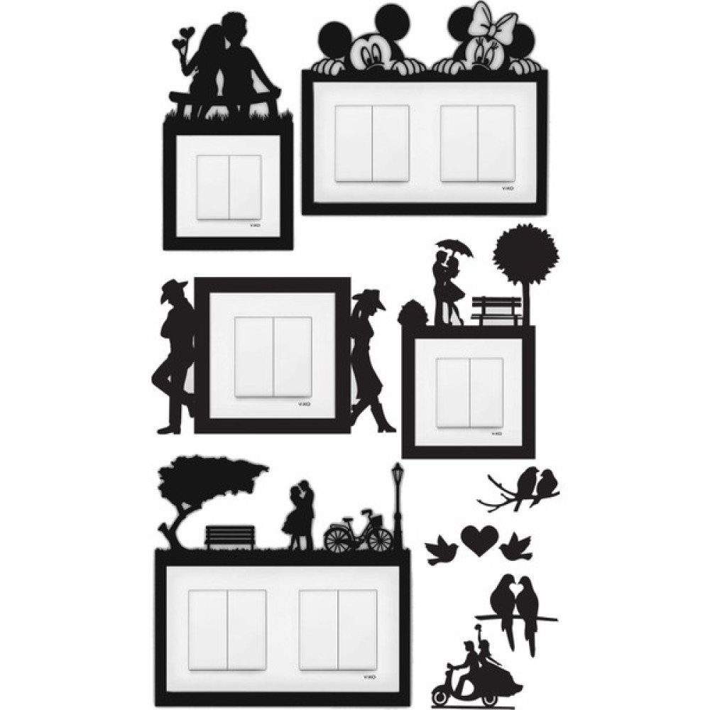 Liko Studio Ahşap Sevgili Priz Süsü Çerçevesi Serisi Karı Koca Evlilik 14 Şubat Hediye Anahtar Sevgiliset Ev & Dekorasyon Aksesuarları Fiyatı