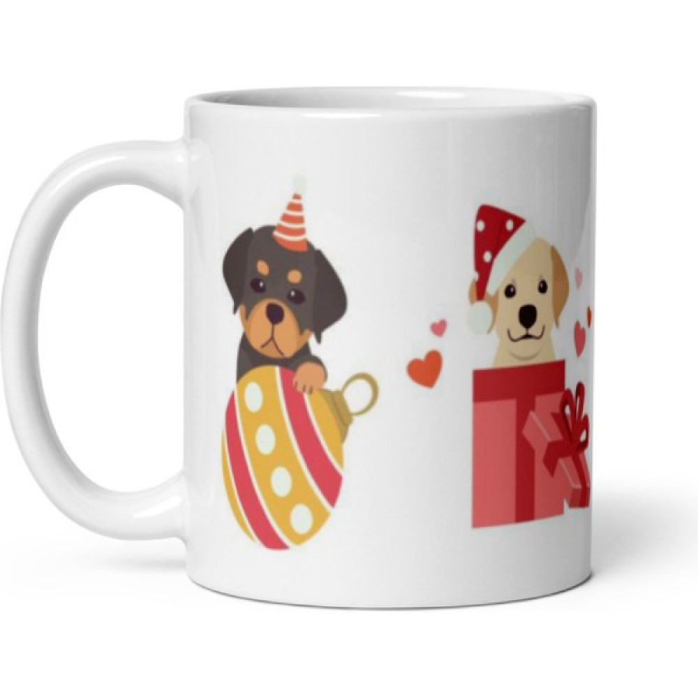Likya Noel Yılbaşı Köpekleri New Year Dogs Merry Christmas Kupa Bardak Mug Evcil Hayvan Ürünleri Fiyatı