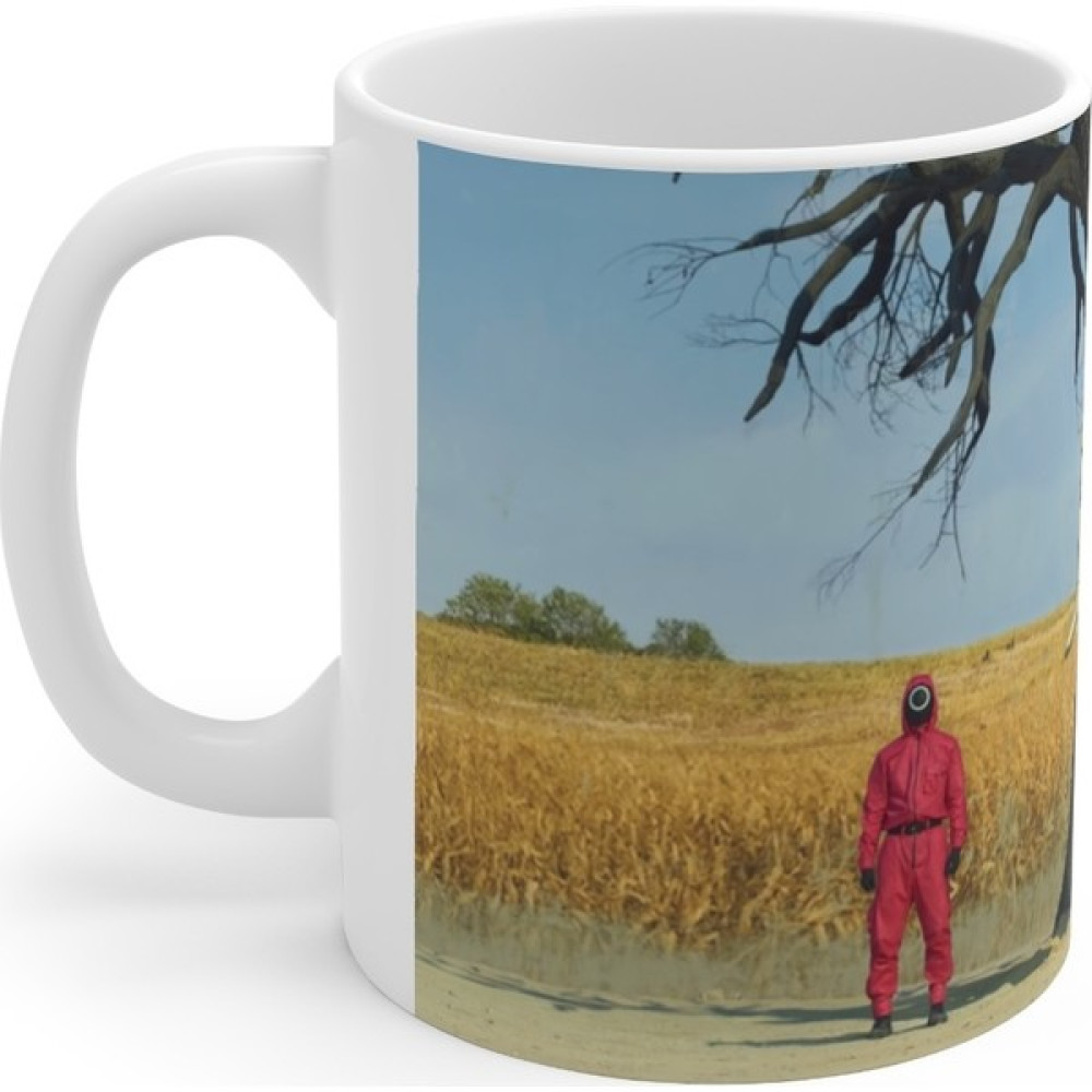 Likya Squid Game Kırmızı Işık Yeşil Işık Mug Kupa Fincan / Bardak / Kahve Takımı Fiyatı