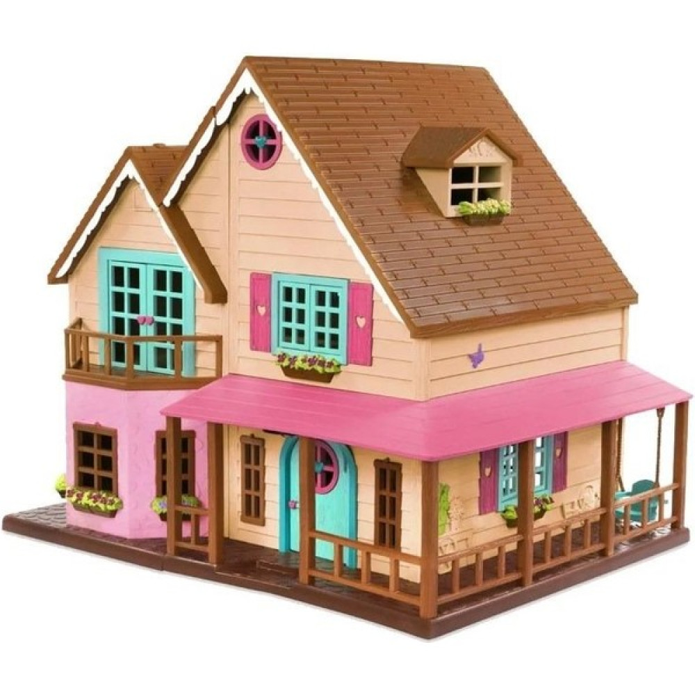 Li'l Woodzeez Büyük Kır Evi - Pembe Bebek Oyuncakları Fiyatı
