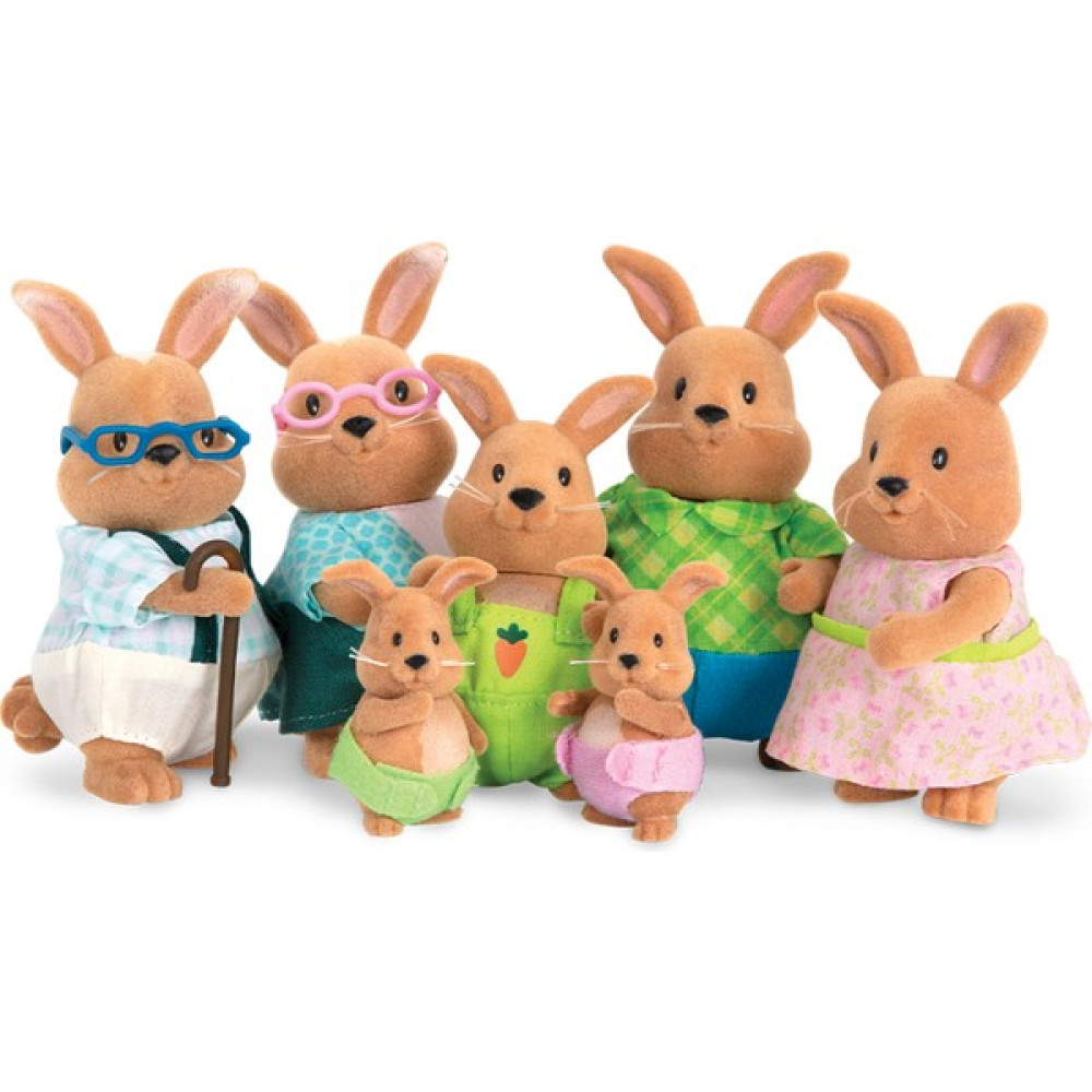 Li'l Woodzeez Tavşan Ailesi Bebek Oyuncakları Fiyatı