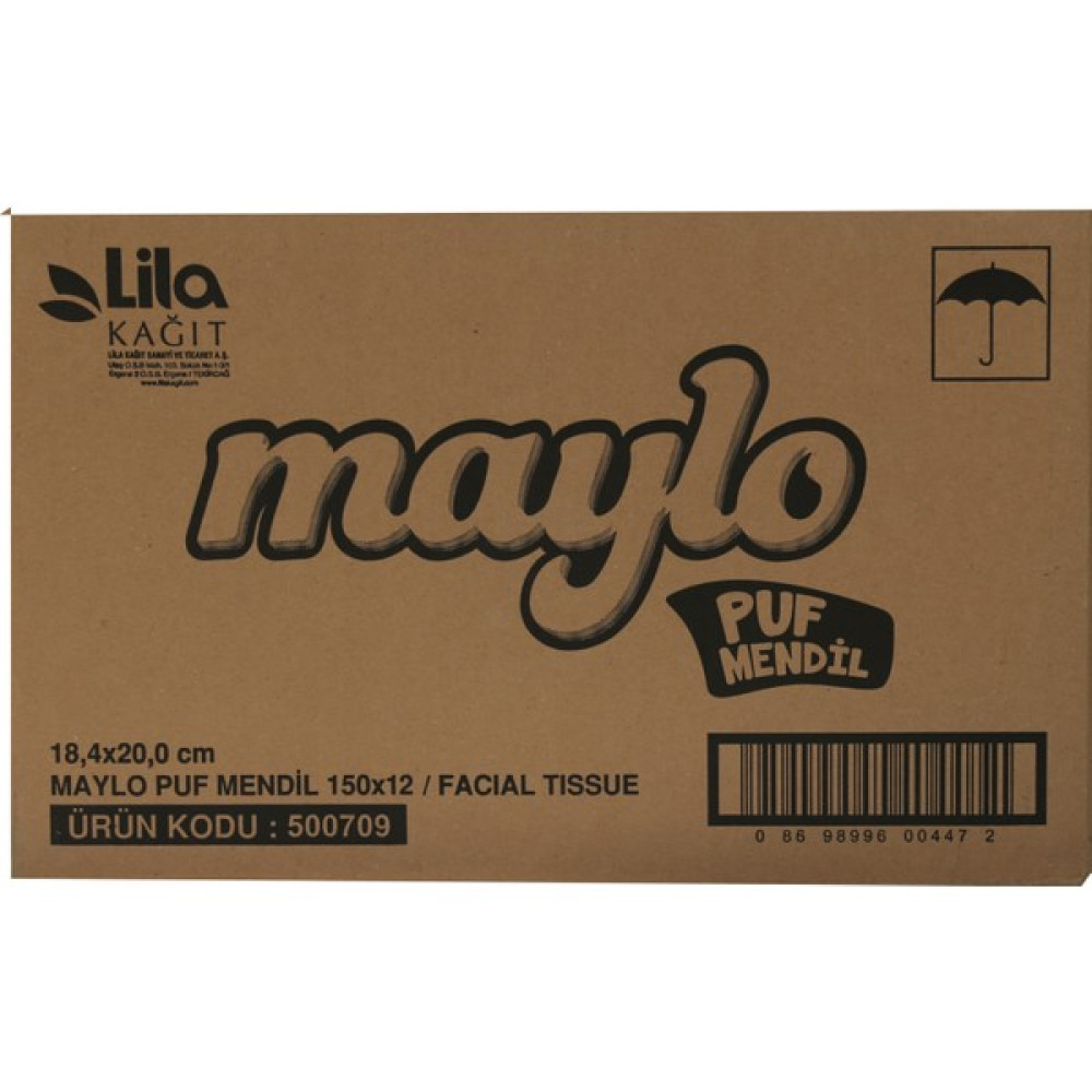Lila Maylo Puf Mendil 500709 1800 (150-12) - Beyaz Peçete Fiyatı