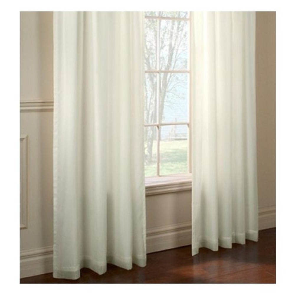 Lila Saten Güneşlik Perde - Beyaz - 200 x 190 cm Güneşlik Fiyatı