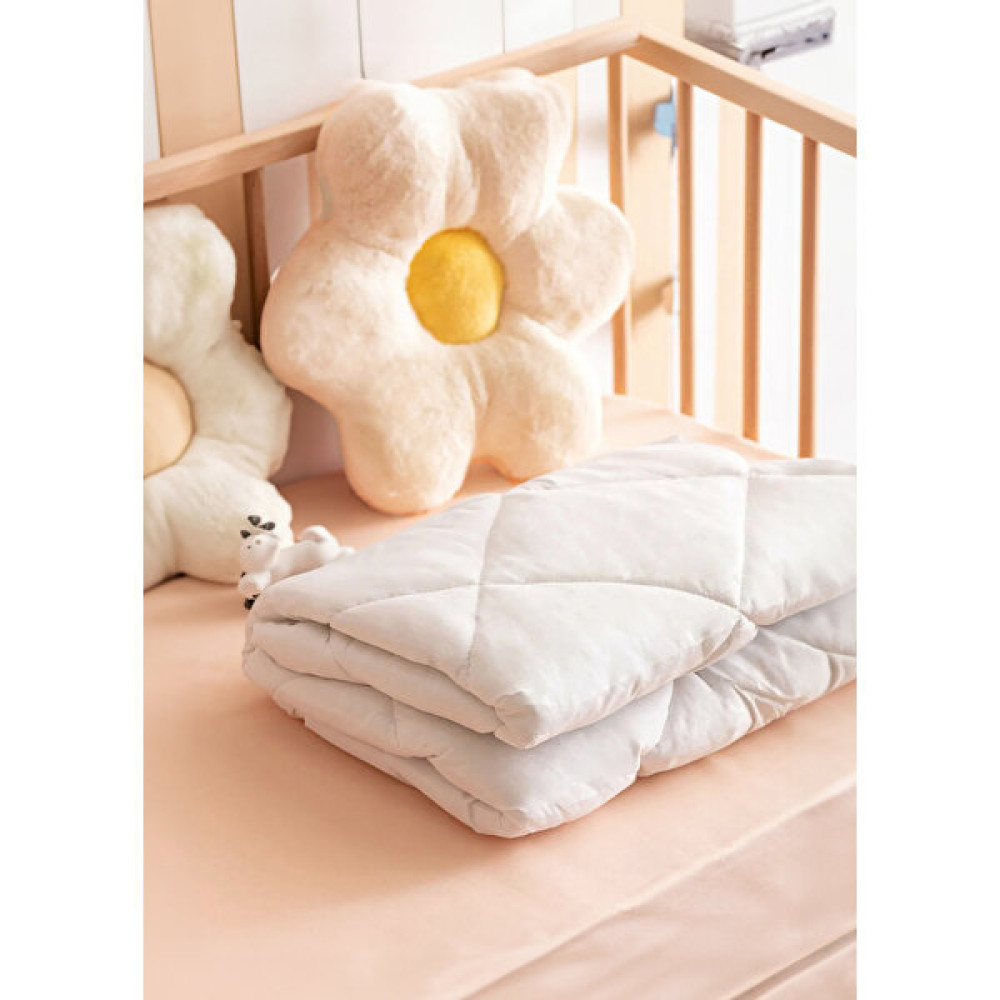 Lilabio Park Yatak Yorgan ( 65 x 115 ) - Beyaz - 65 x 115 cm Bebek Yorganı Fiyatı