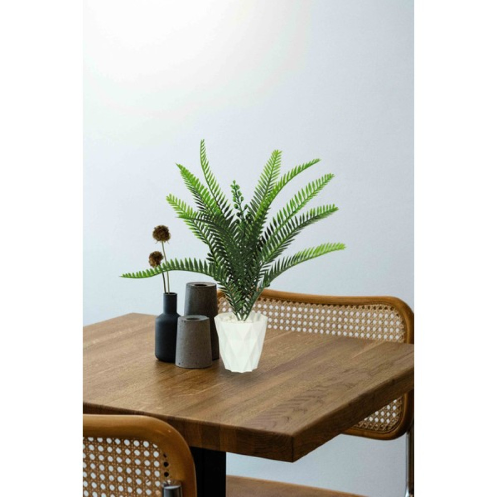 Lilac Home Yapay Çiçek Beyaz Elmas Saksı Içerisinde Fujer (Aşk Merdiveni) Bitkisi Ev & Dekorasyon Aksesuarları Fiyatı