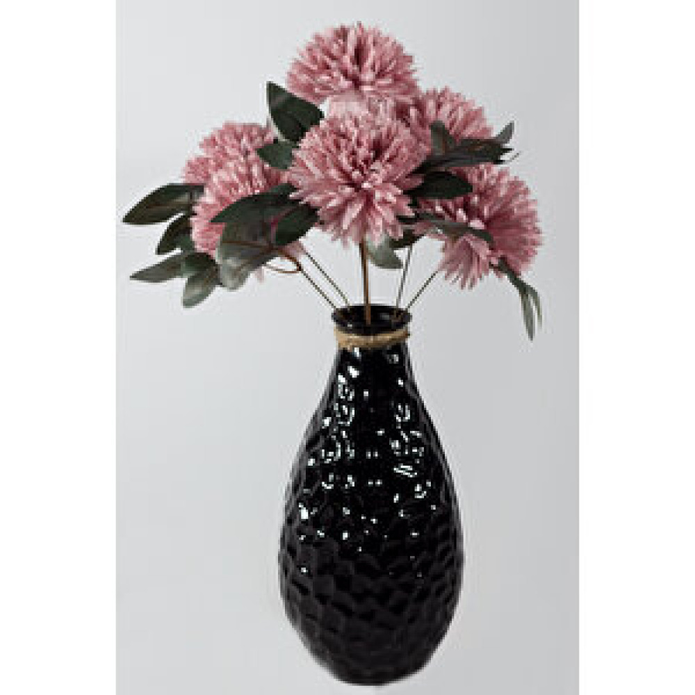 Lilac Home Yapay Çiçek Jumbo Pembe Kartopu Çiçeği Demeti Pembe Obje Fiyatı
