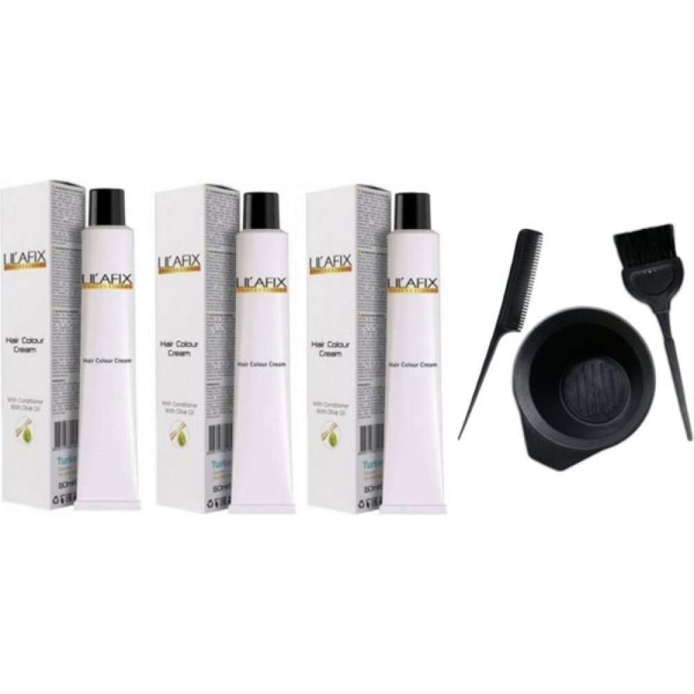 Lilafix 8.45 Tarçın Bakır 3'Lü Krem Tüp Boya - 60 Ml + Boyama Seti Saç Boyası Fiyatı