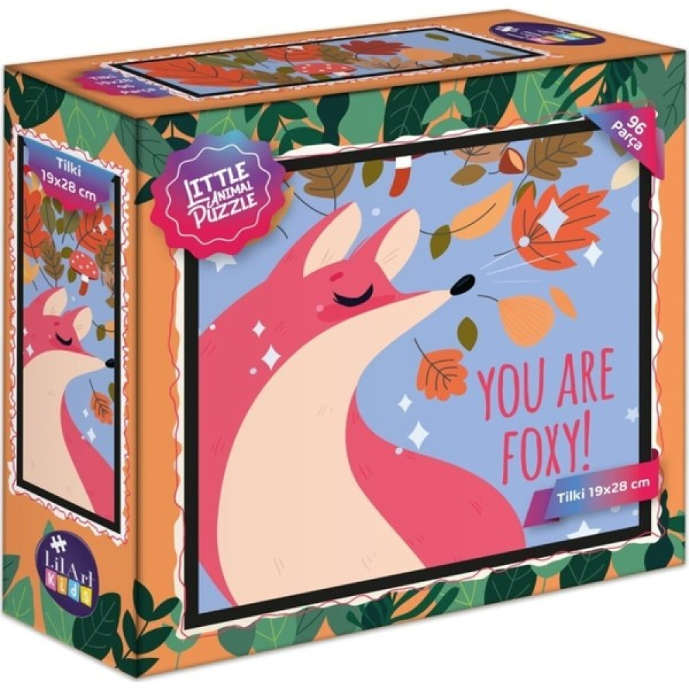 Lilart Puzzle Tilki 96 Parça Eğitici Oyuncak Fiyatı