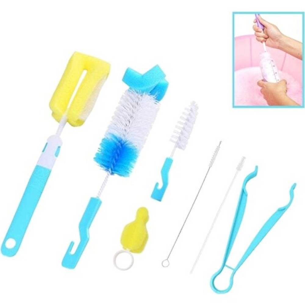 Lilibeaty Buffer® 7 Parça Biberon Uzun Kavanoz Termos Suluk Sürahi Yağ Şişe Içi Temizleme Fırçası Aparatı Seti Temizlik Malzemeleri Fiyatı