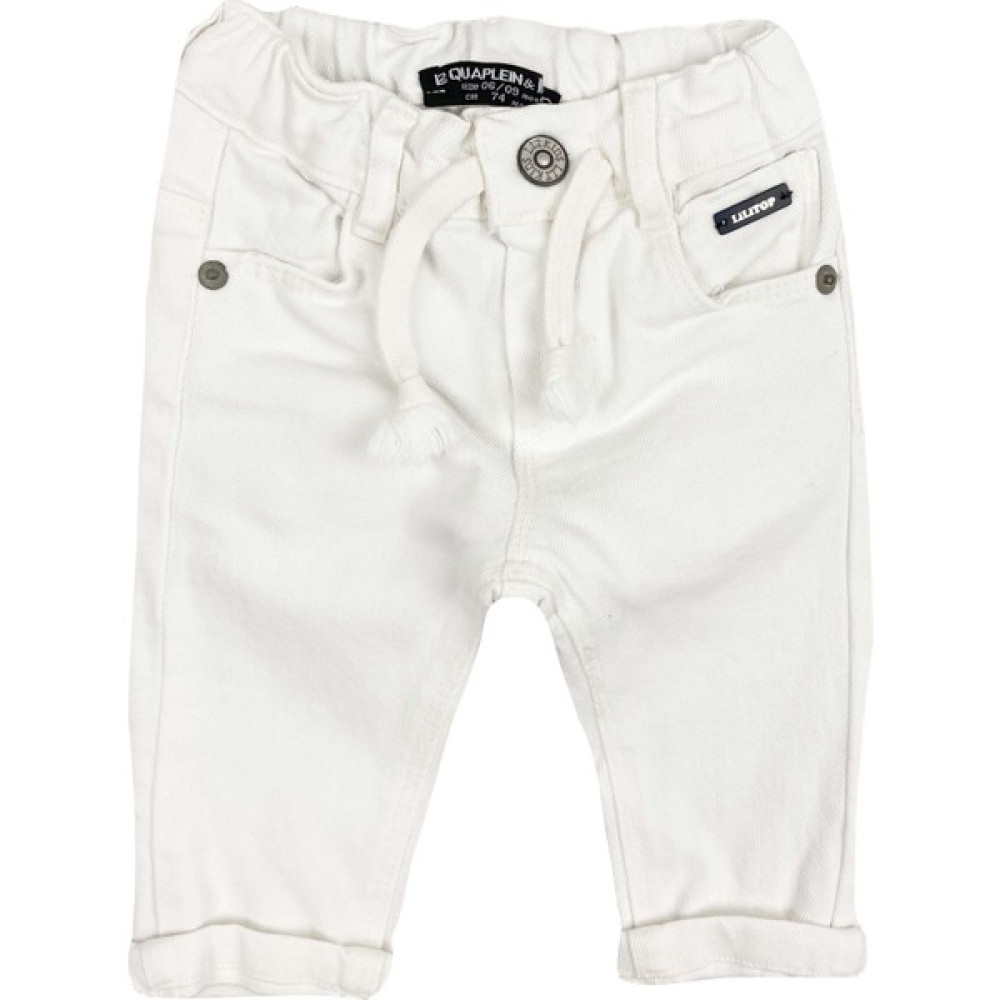 Lilitop Bebek Jean Pantolon Beyaz Bebek Pantolon Fiyatı
