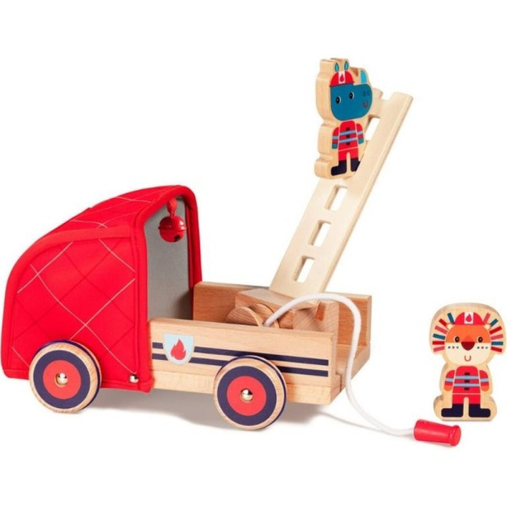 Lilliputiens Ahşap Itfaiye Aracı - Marius&jack Oyuncak Araç Fiyatı