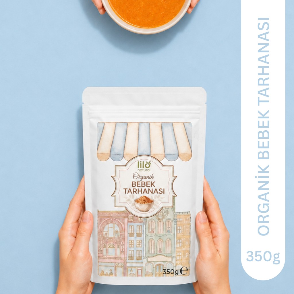 Lilo Natural Organik Bebek Tarhanası 350 G – Kilitli Ambalaj, Bebeklere Özel Geleneksel ve Katkısız - 350 gr Diğer Fiyatı