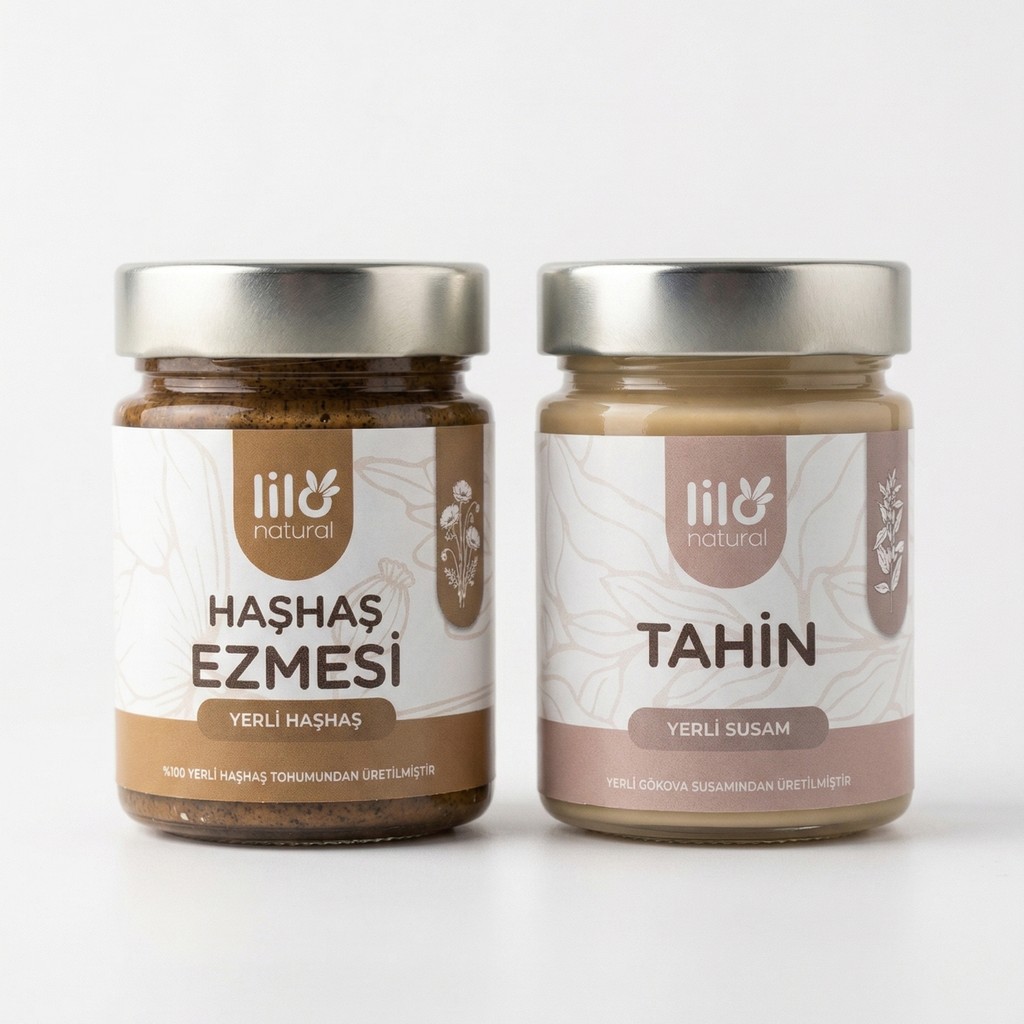 Lilo Natural Tahin ve Haşhaş Ezmesi Seti Diğer Fiyatı